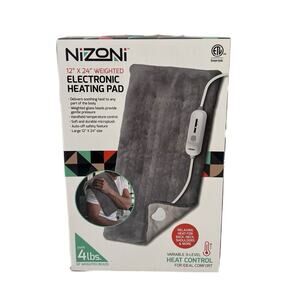Nizoni Weighted Electronic heating pad 12 x 24” New